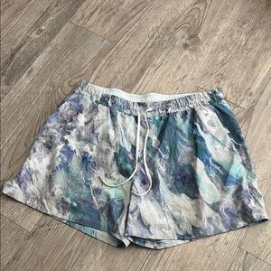 lululemon athletica Marble Patterned Athletic Shorts